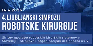 $. ljubljanki simpozij robotske kirurgije
